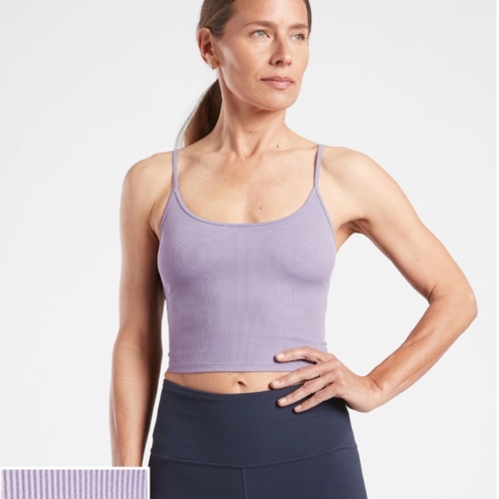 ATHLETA karma twist back cami, S NWT